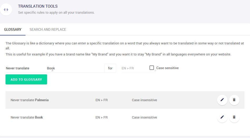 exception rules weglot wordpress translation plugin