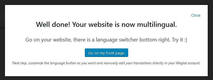 prompt multilingual website translator