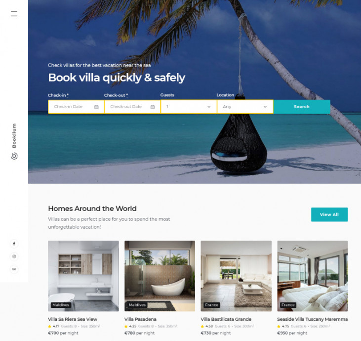 30  Best Vacation Rental Website Templates (2022) MotoPress