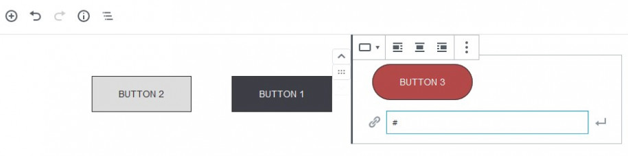 Getwid Blocks: Button Group Gutenberg Block - MotoPress