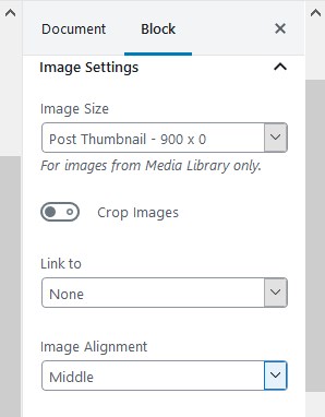 slider general settings