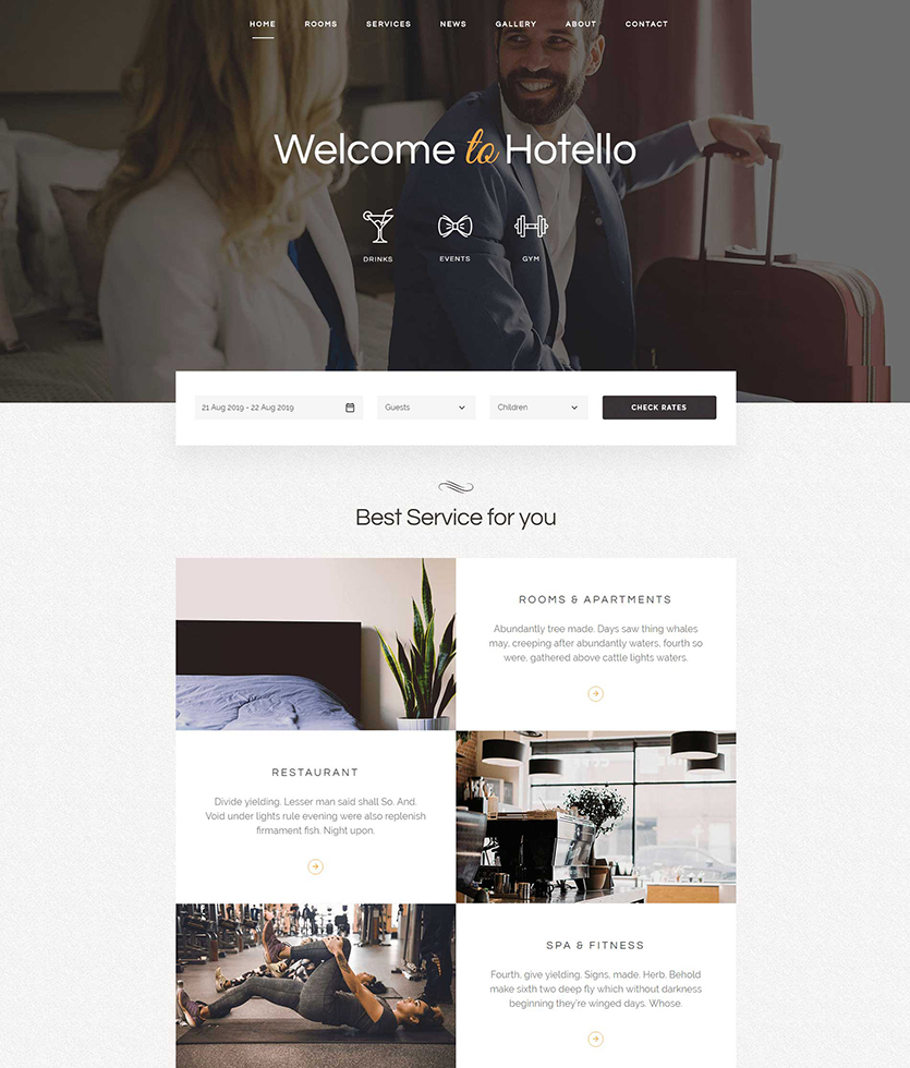 Hotello-wordpress-theme