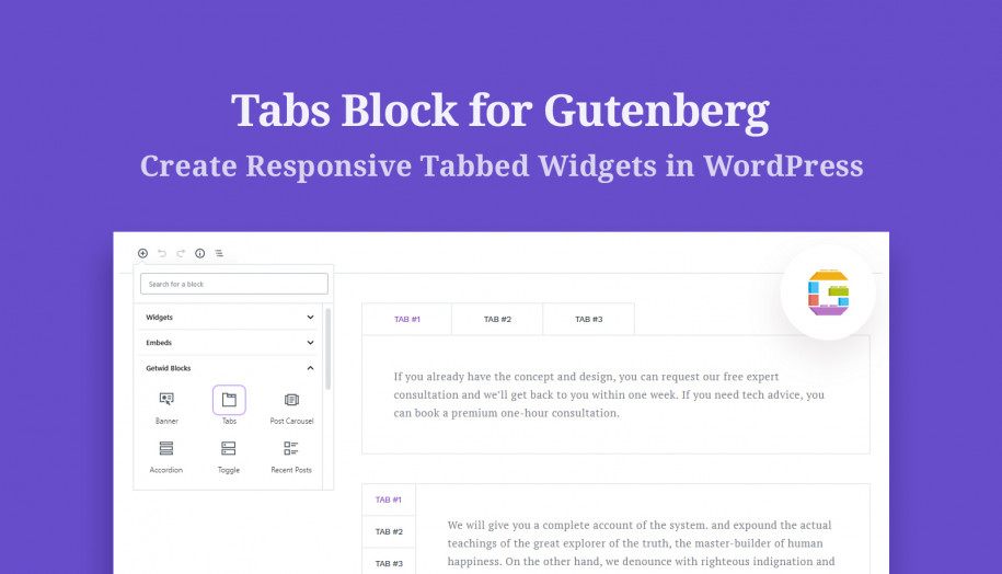 Tabs Gutenberg Block