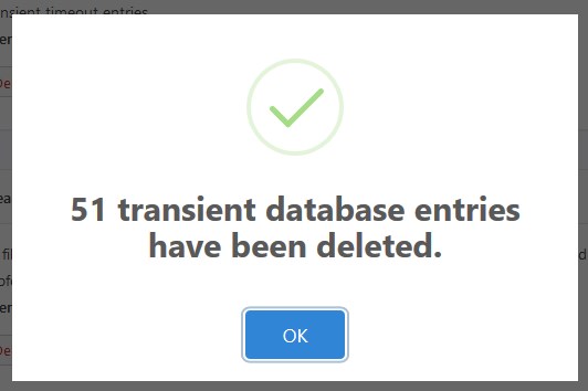 delete transient