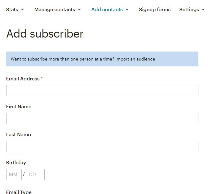 add-contacts-mailchimp