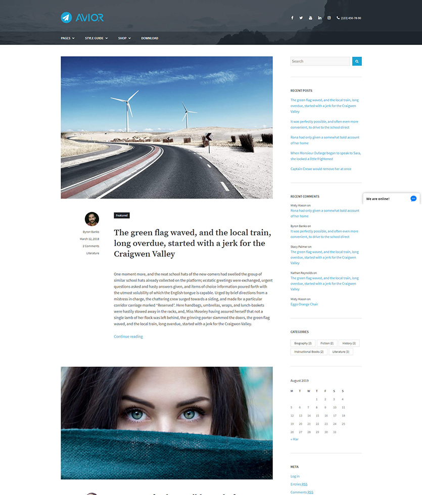 avior-wordpress-theme