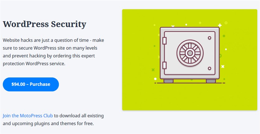 wordpress security service motopress