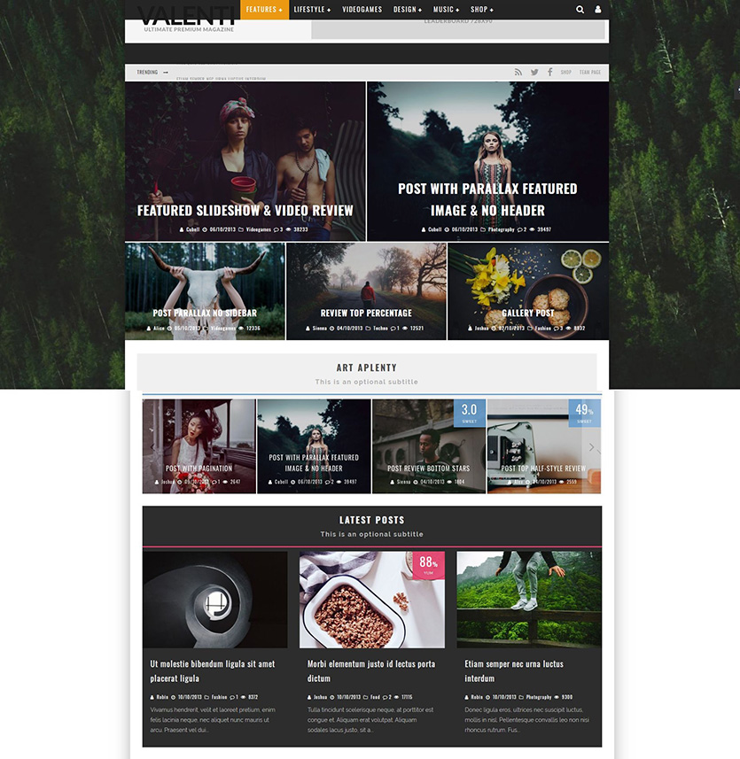 WordPress magazin téma