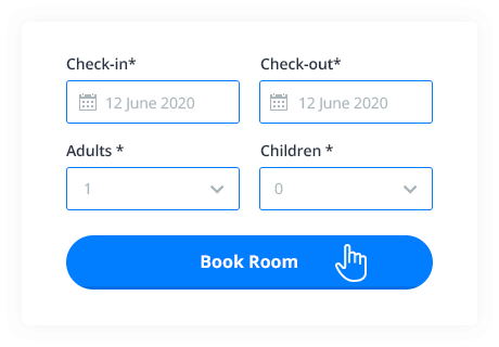 Mobile-friendly Property Search Form in WordPress hotel booking plugin