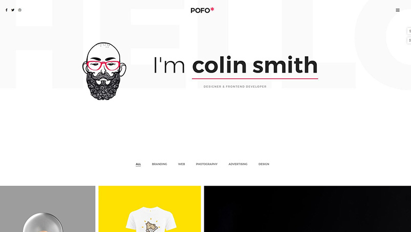 Best Free Portfolio Templates : 20 Best Html5 Css3 Portfolio Website Templates Free