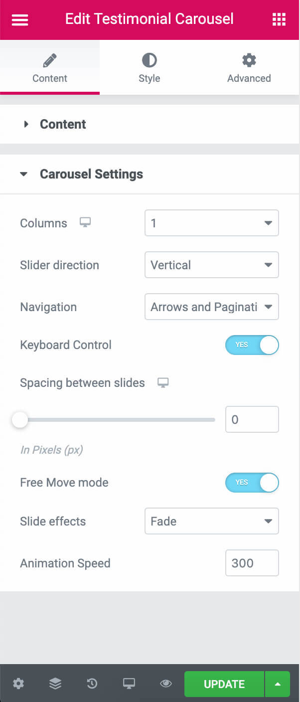 Stratum Widgets: Elementor Testimonial Carousel - MotoPress