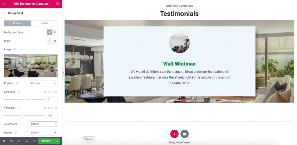 Testimonial Carousel