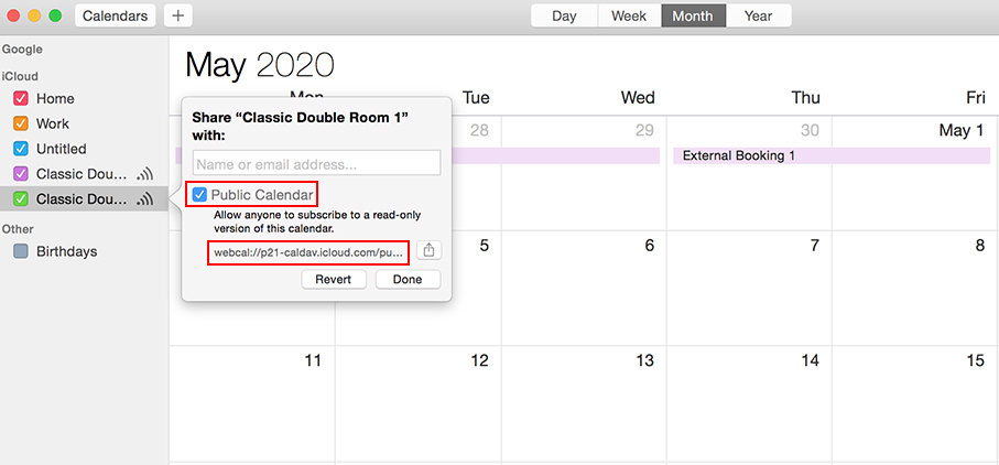 how to put google calendar on mac desktop