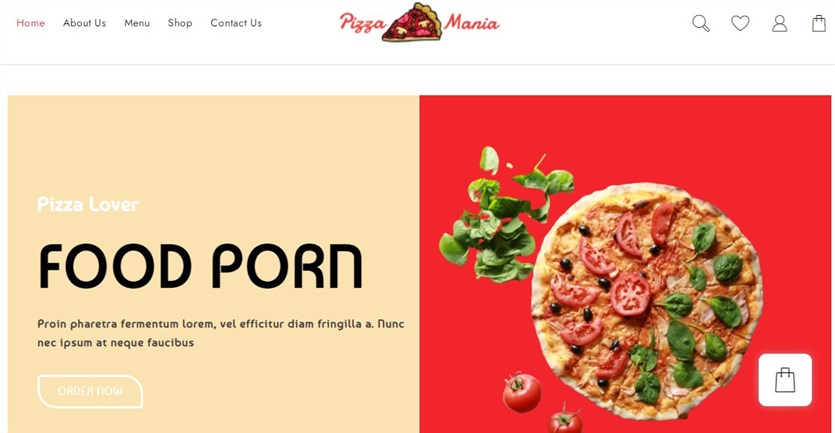 Th Shop Mania Food Delivery Theme for WordPress