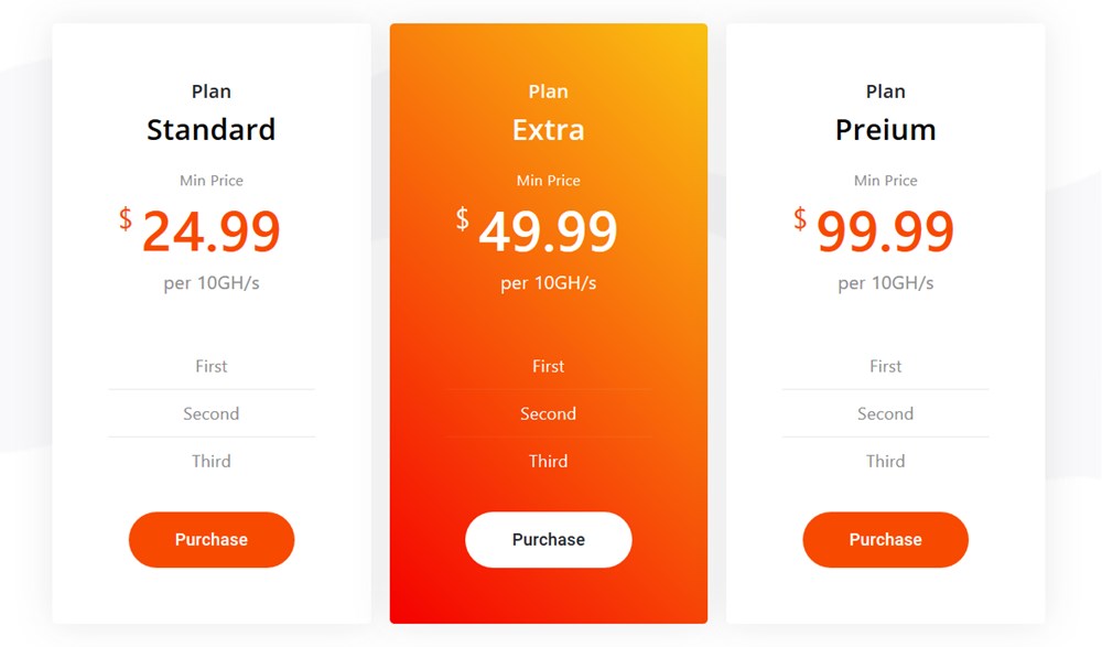 pricing table elementor widget stratum