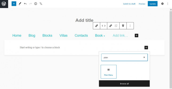 WordPress Navigation Block for Mega Menus - MotoPress