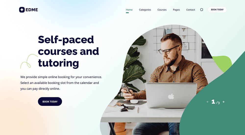 Edme education wordress theme