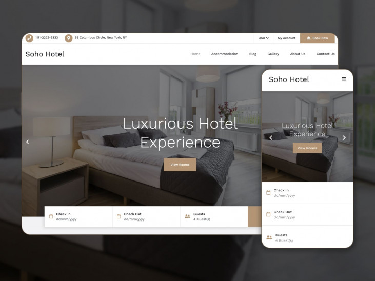 30 Best Hotel WordPress Themes: Free & Paid (2023) - MotoPress