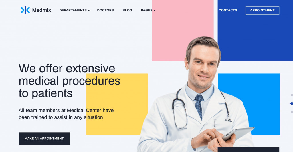 Medmix - WordPress Medical Theme