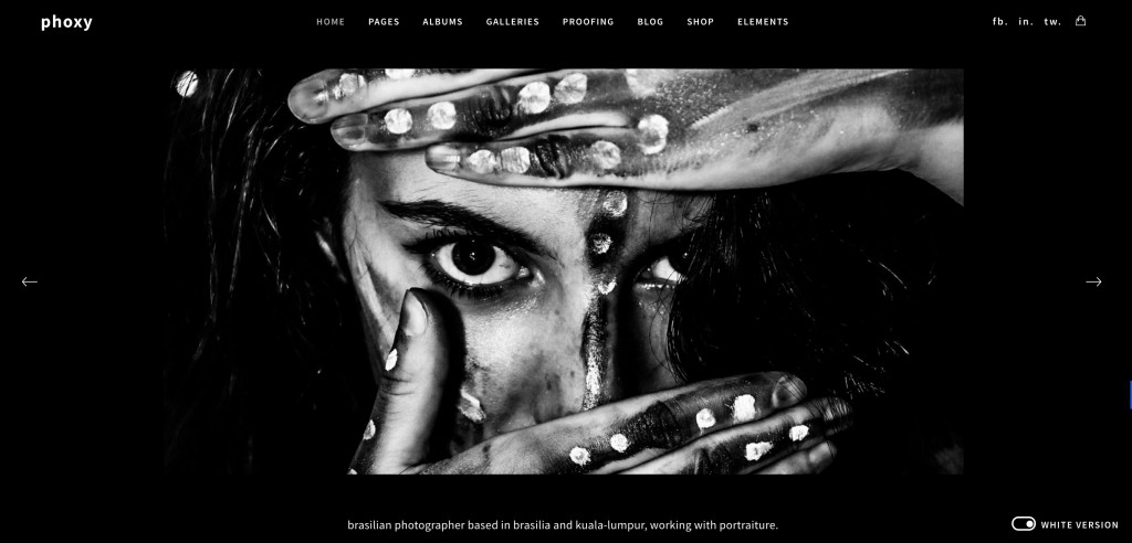 Photography WordPress Theme