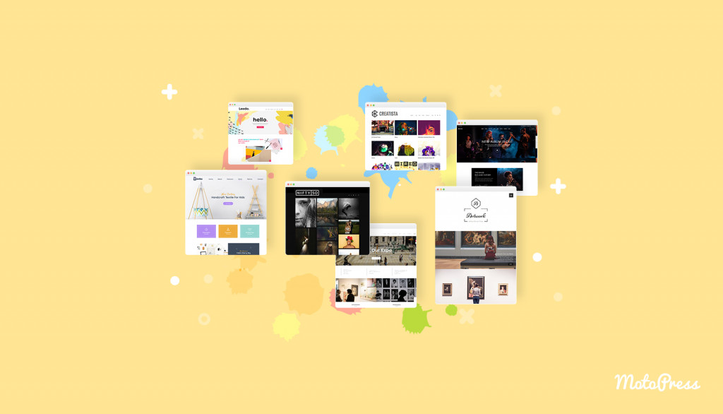 Best WordPress Themes for Artists 2023 MotoPress