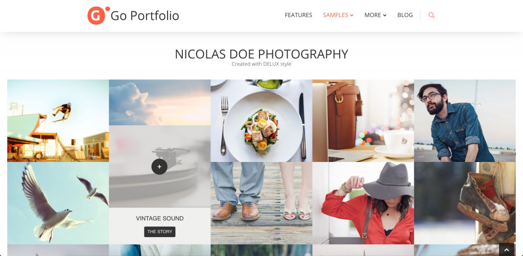 Go Portfolio plugin for WordPress galleries