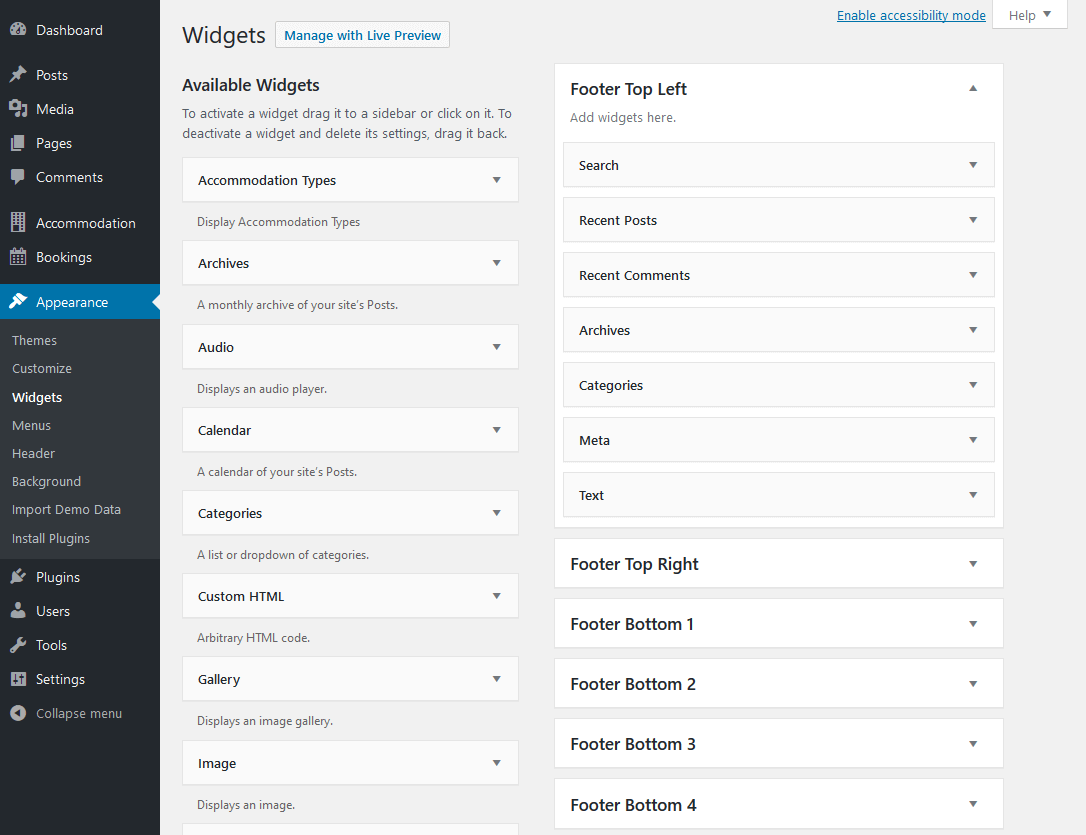 Customization - Booklium - MotoPress