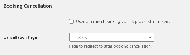 cancel options