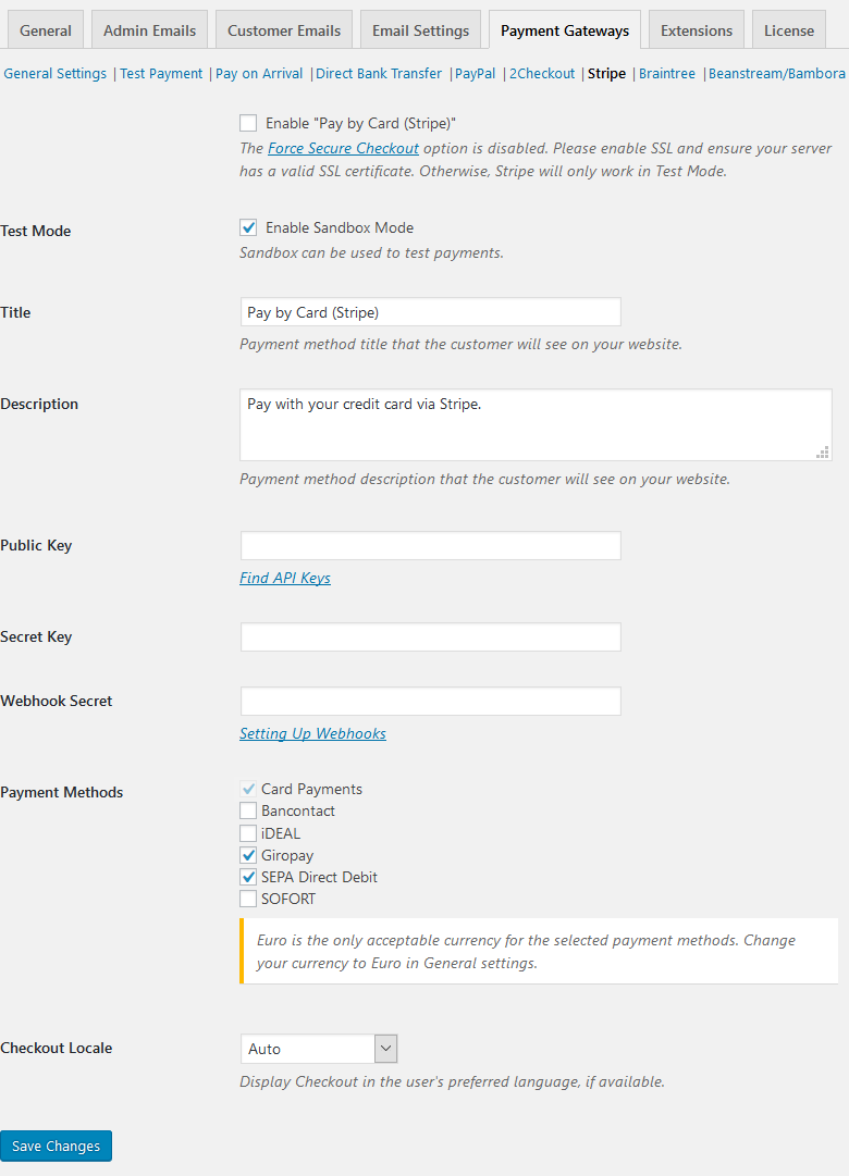 Test payment methods  Stripe Documentation