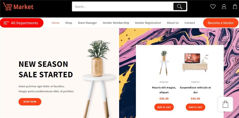 TH Shop Mania best wordpress themes for ecommerce
