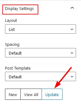 update settings getwid acf integration