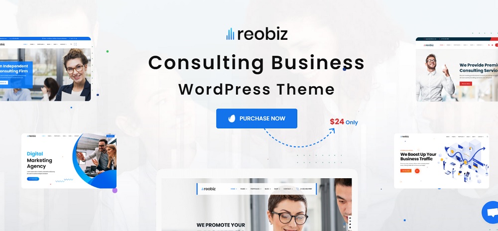 WordPress Theme Reobiz for lawyers