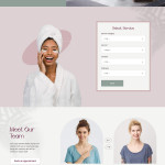 beauty salon wordpress theme