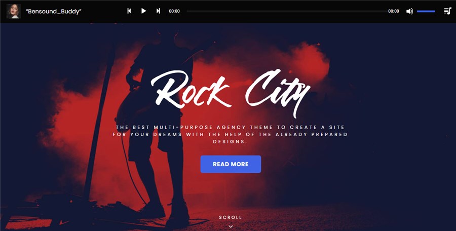 WP Theme for Musicians Music Journal