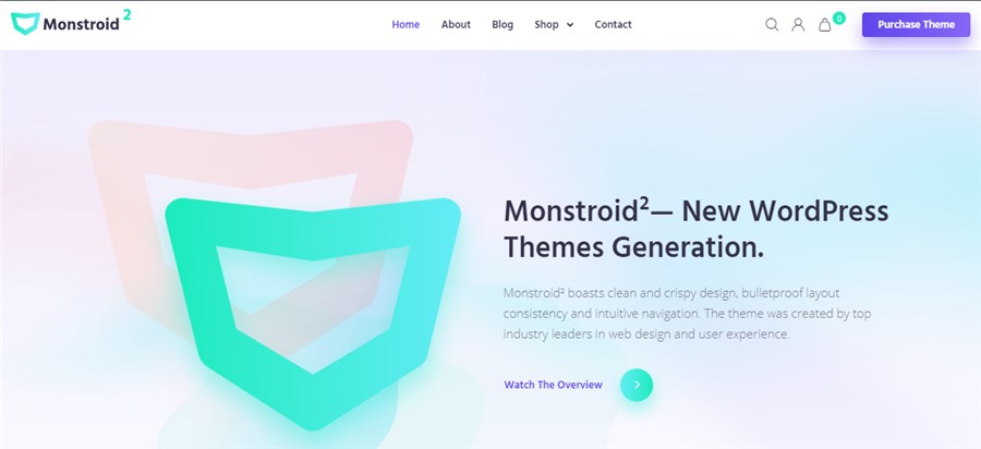 Monstroid2 Best Themes WP for Writers