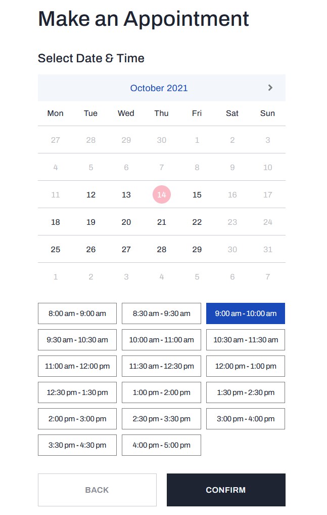 dental booking system