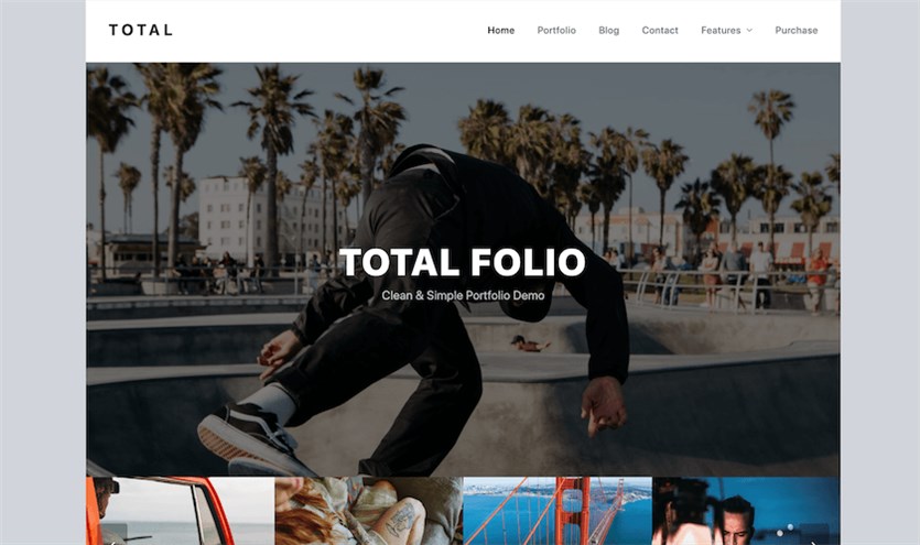 Total best wordpress themes for designers
