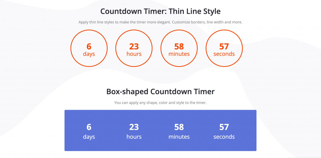 Stratum countdown widget