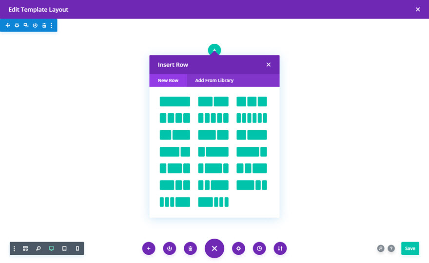 Divi Builder interface