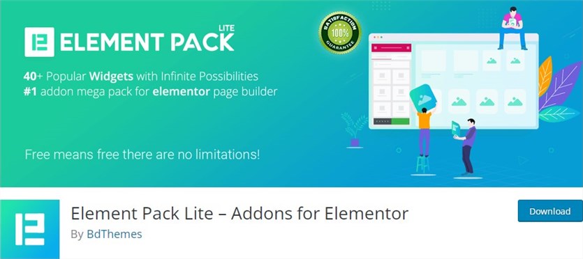 WP Element Pack Elementor addon