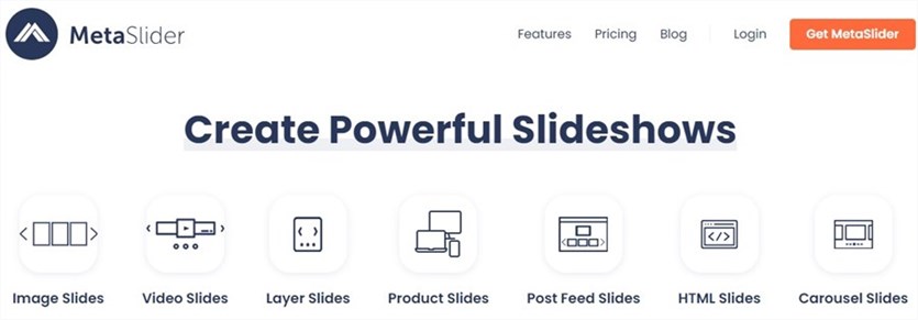 MetaSlider WordPress plugins for images