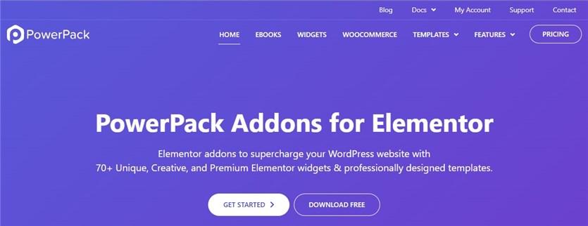Blog widgets PowerPacke addons Elementor WordPress