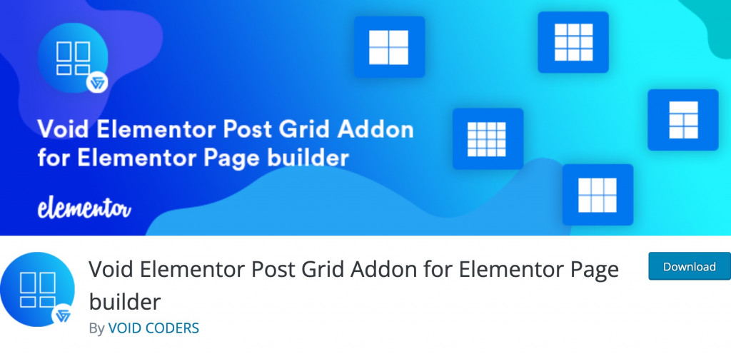 Void Post Grid Addon for Elementor