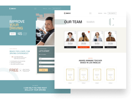 Coach Website Template For Private Practice & Firms