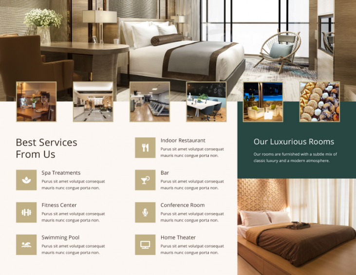 Download Free Hotel Brochure Templates PSD - MotoPress