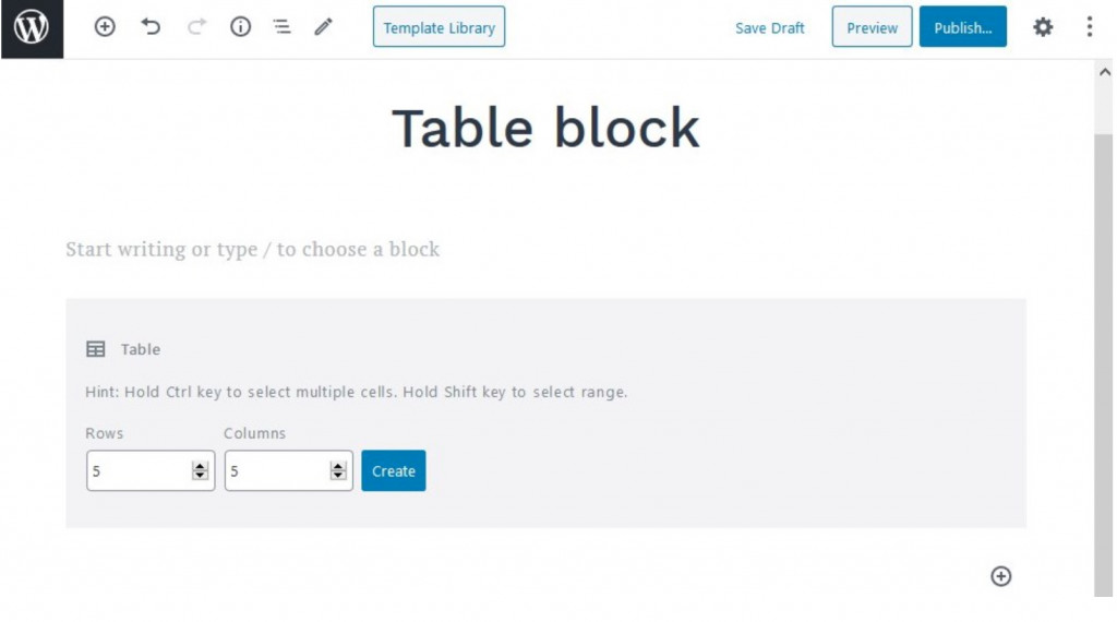 Getwid product comparison table