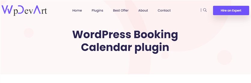 Booking Calendar wordpress plugin