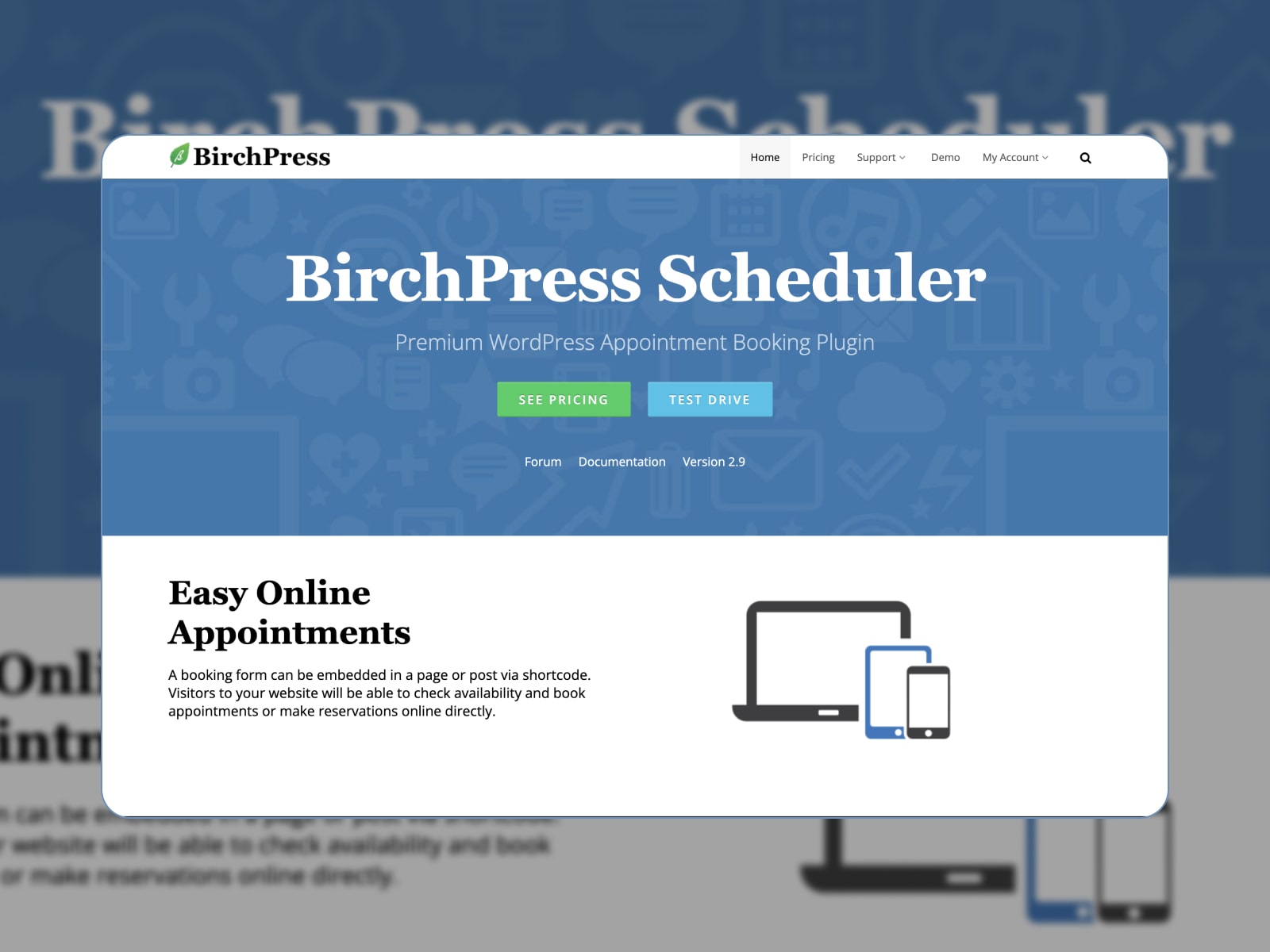 The Birchpress Scheduler plugin.