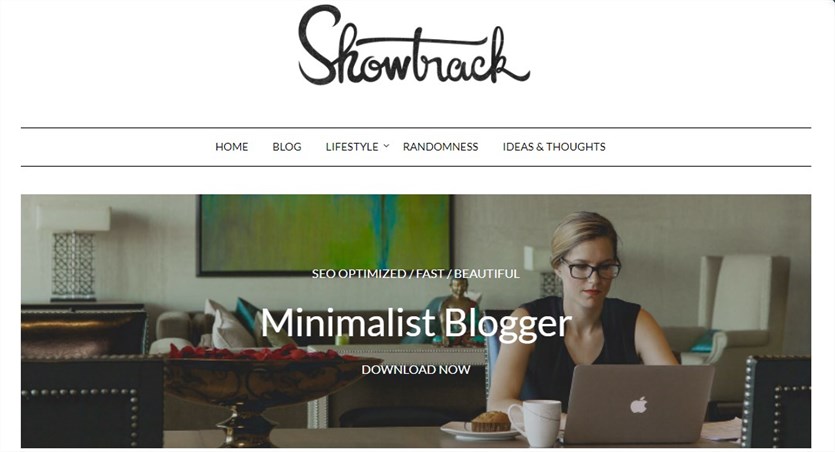 Minimalist Blogger WordPress beginners themes