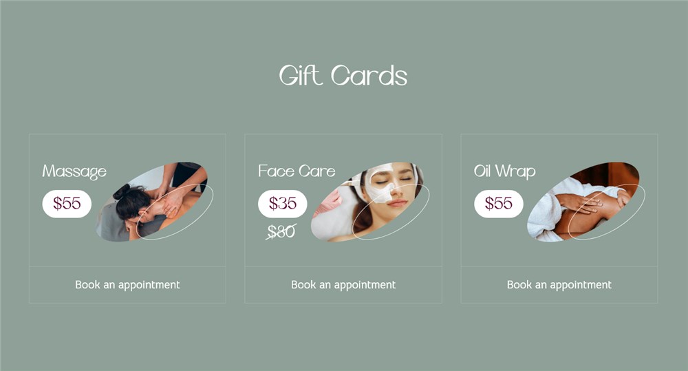 gift cards salon booking system wordpress
